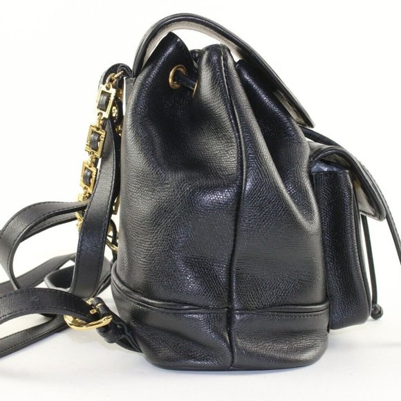 VERSACE Leather Backpack 1VER1214K main image 5